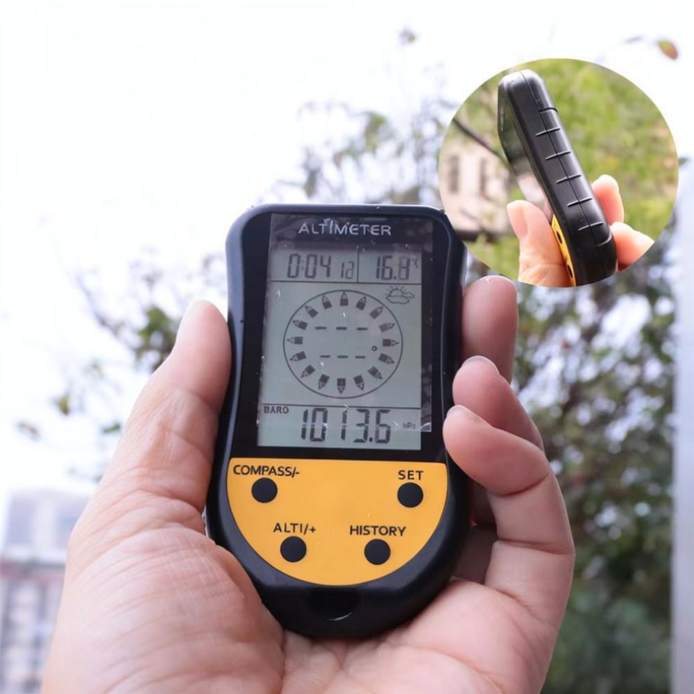 مقياس ارتفاع رقمي محمول باليد، - مراجعة Outdoor Sport Climbing Gear وسعره