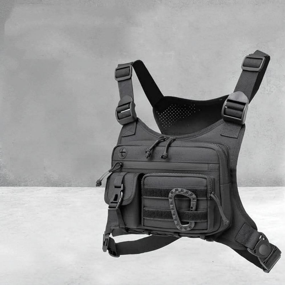 حقيبة صدر تكتيكية للرجال من أك - مراجعة Outdoor Sport Climbing Gear وسعره